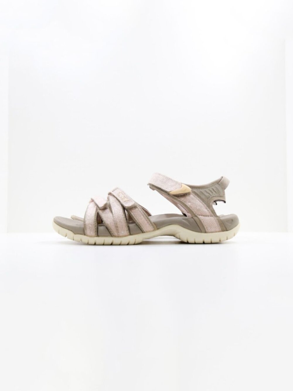 Teva Tirra Pink Metallic Flat Adjustable Sandals - Women's 6